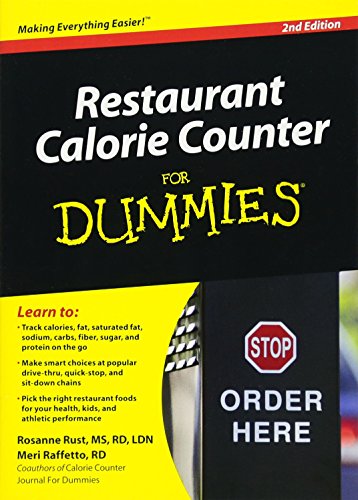 Restaurant Calorie Counter For Dummies
