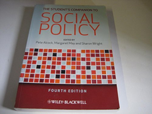 The Student's Companion to Social Policy