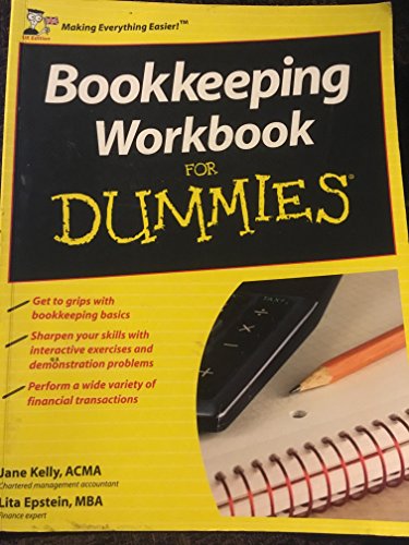 Bookkeeping Workbook For Dummies