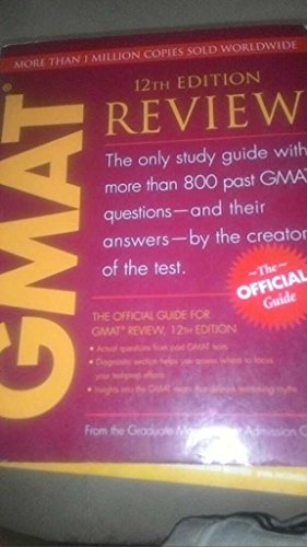 The Official Guide for GMAT Review