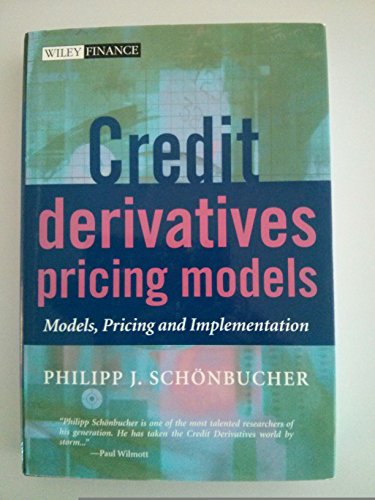 Credit Derivatives Pricing Models
