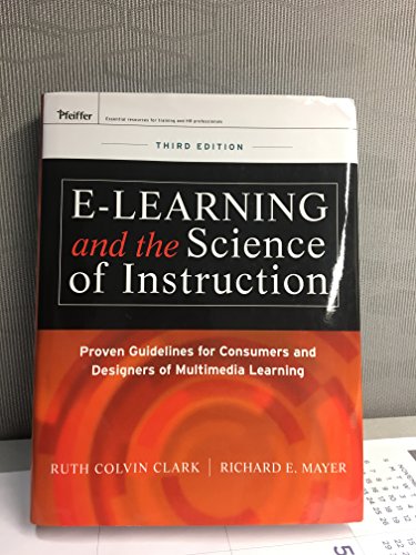 e-Learning and the Science of Instruction