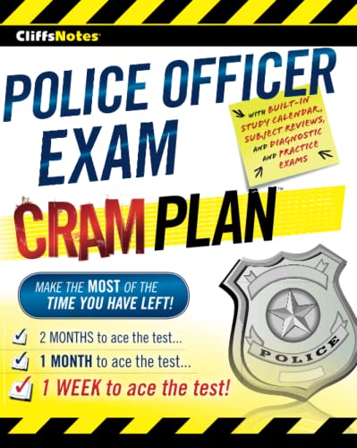 CliffsNotes Police Officer Exam Cram Plan
