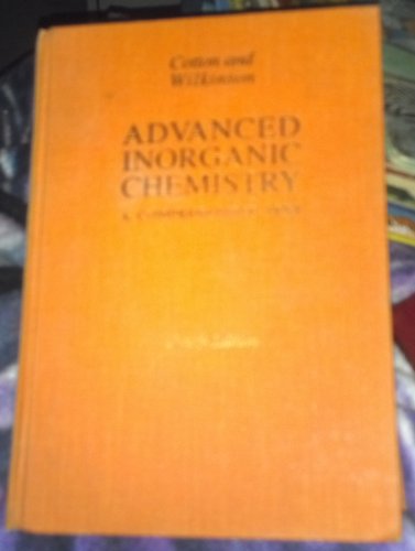 Advanced Inorganic Chemistry