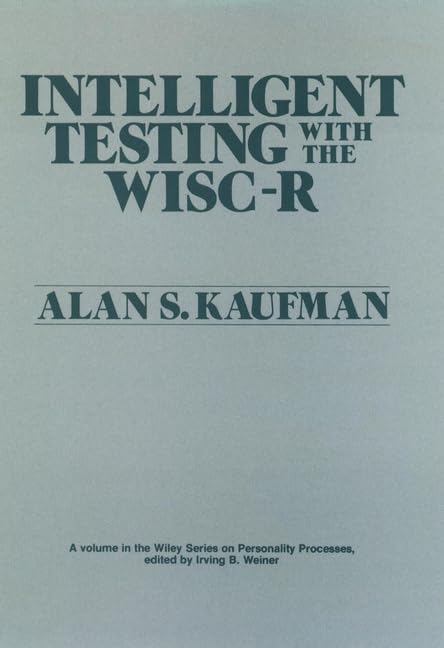 Intelligent Testing with the WISC-R