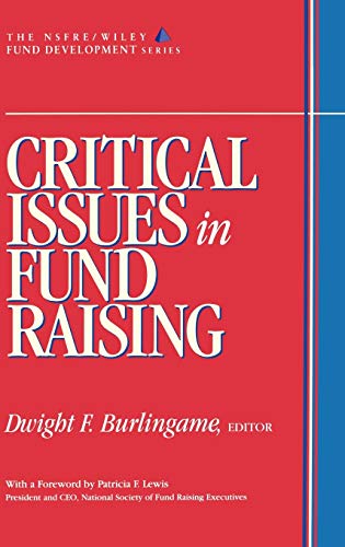 Critical Issues in Fund Raising