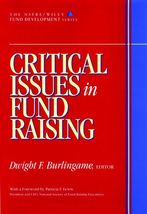 Critical Issues in Fund Raising