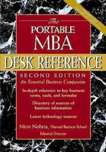The Portable MBA Desk Reference