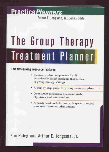 The Group Therapy Treatment Planner
