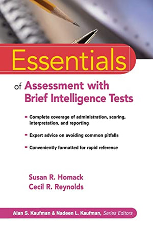 Essentials of Assessment with Brief Intelligence Tests