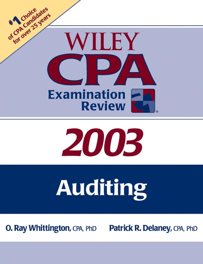 Wiley CPA Examination Review 2003