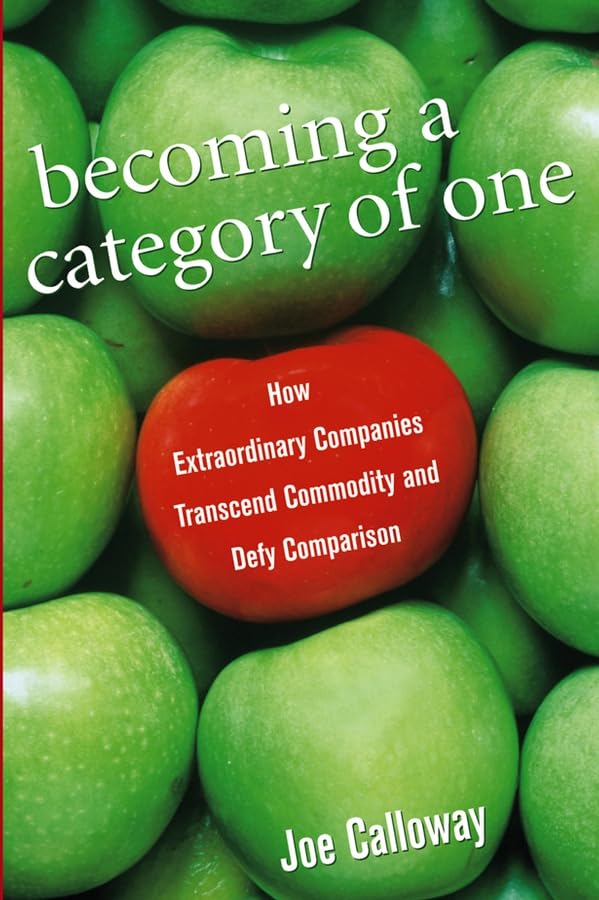 Becoming a Category of One