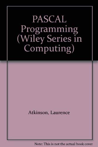 PASCAL Programming