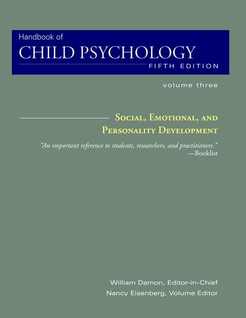 Handbook of Child Psychology