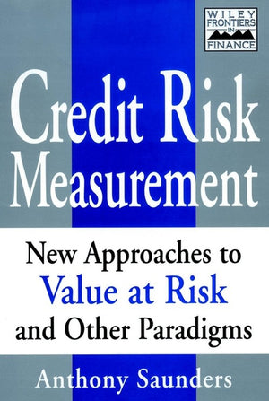 Credit Risk Measurement
