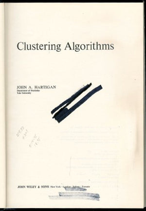 Clustering Algorithms