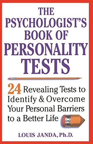 The Psychologist's Book of Personality Tests