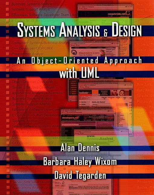 Systems Analysis and Design with UML