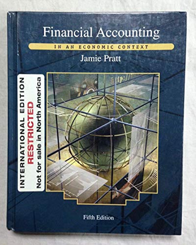 Financial Accounting in an Economic Context