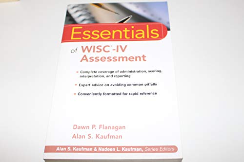 Essentials of WISC-IV Assessment
