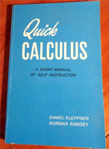 Quick Calculus