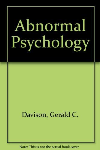 Abnormal Psychology