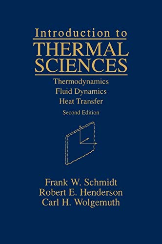 Introduction to Thermal Sciences