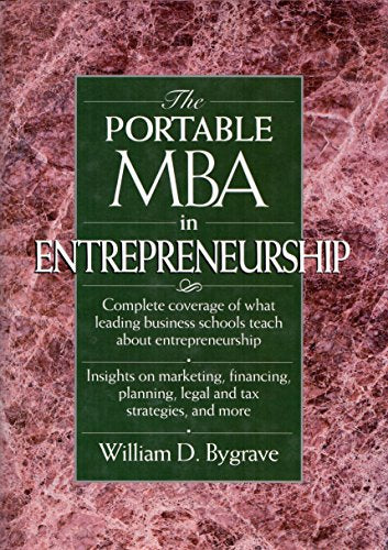 The Portable MBA in Entrepreneurship