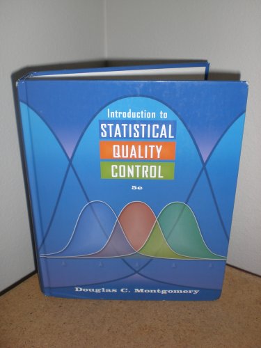Introduction to Statistical Quality Control