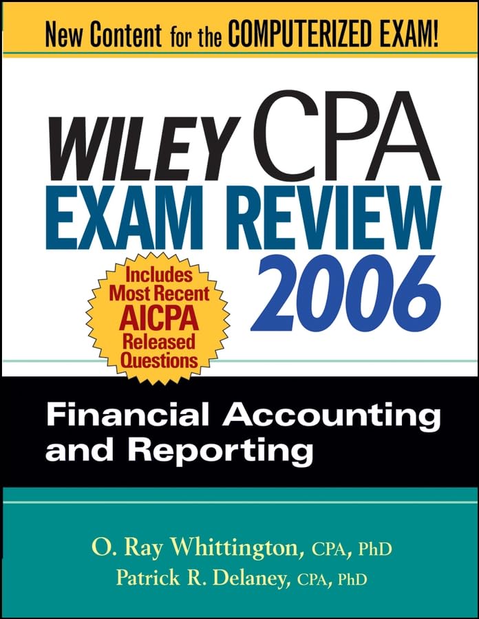 Wiley CPA Exam Review 2006