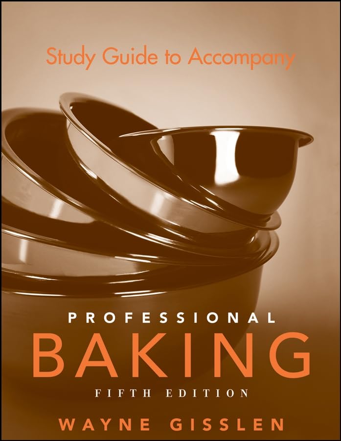 Professional Baking Study Guide