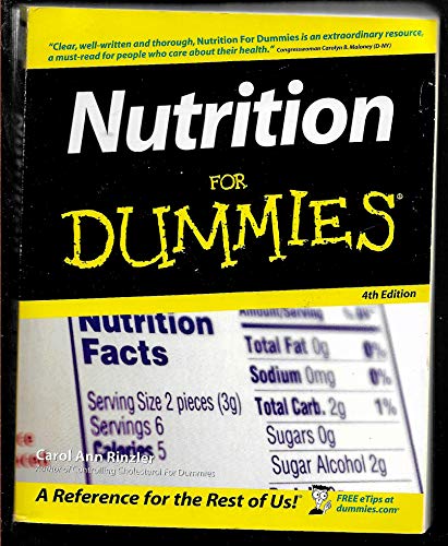 Nutrition For Dummies
