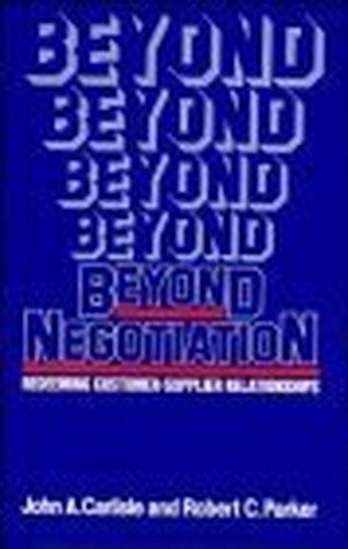 Beyond Negotiation