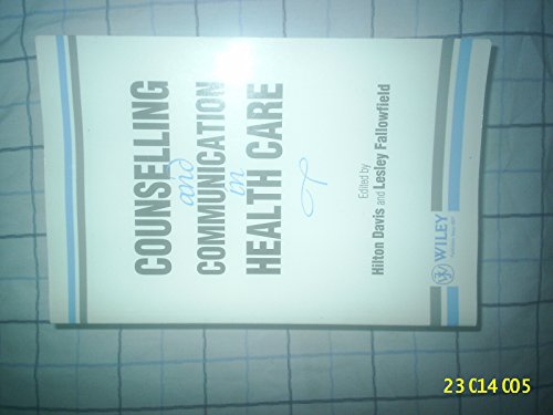 Counselling and Communication in Health Care