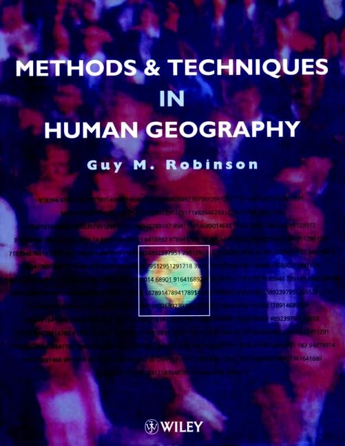 Techniques and Methods in Human Geography