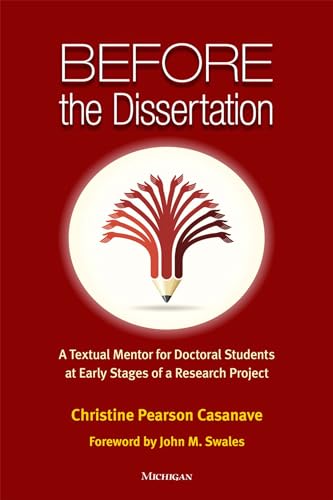 Before the Dissertation