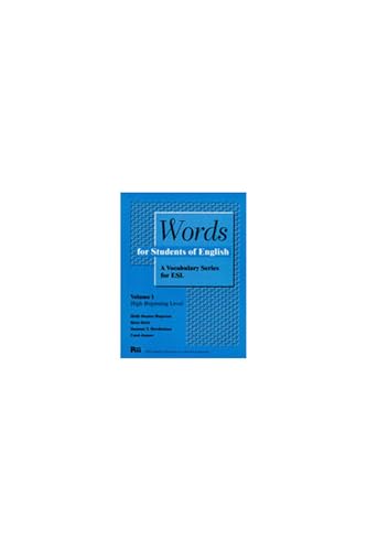 Words for Students of English, Vol. 1