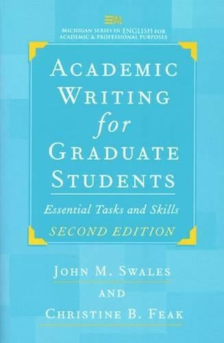 Academic Writing for Graduate Students, Second Edition