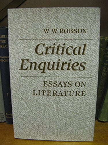 Critical Enquiries