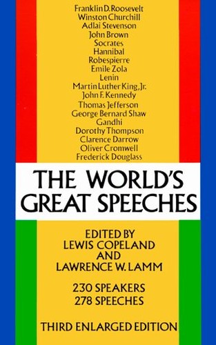 The World's Great Speeches