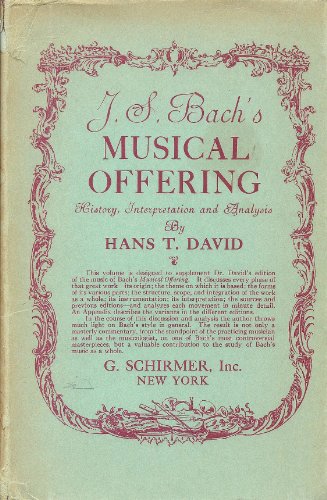 J.S.Bach's "Musical Offering"