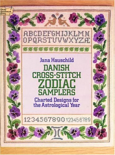 Danish Cross-stitch Zodiac Samplers