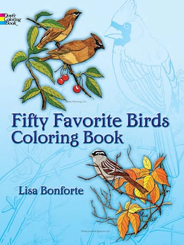 Fifty Favourite Birds Coloring Book