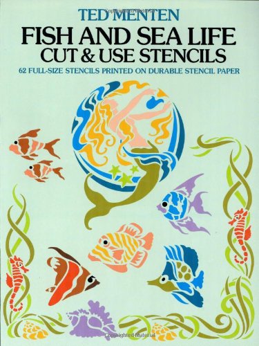 Fish and Sea Life Cut and Use Stencils