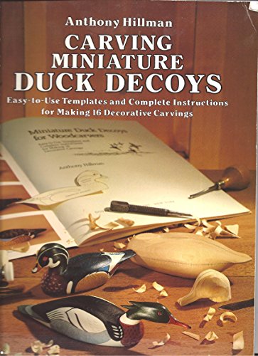 Miniature Duck Decoys for Woodcarvers