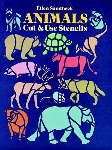 Animals Cut and Use Stencils
