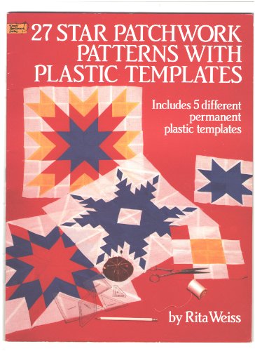 27 Star Patchwork Patterns with Plastic Templates