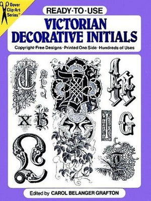 Ready-to-Use Victorian Decorative Initials