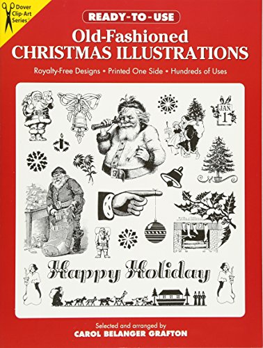 Ready to Use Old Fashioned Christmas Illustrations