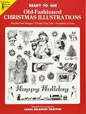 Ready to Use Old Fashioned Christmas Illustrations